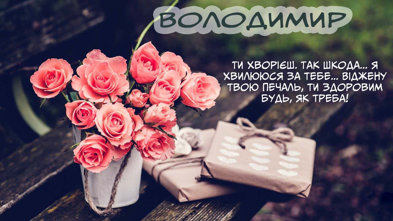 Листівка Не хворій, Володимир